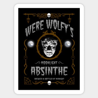 ABSINTHE MONSTERS 10 (WERE WOLFY) Sticker